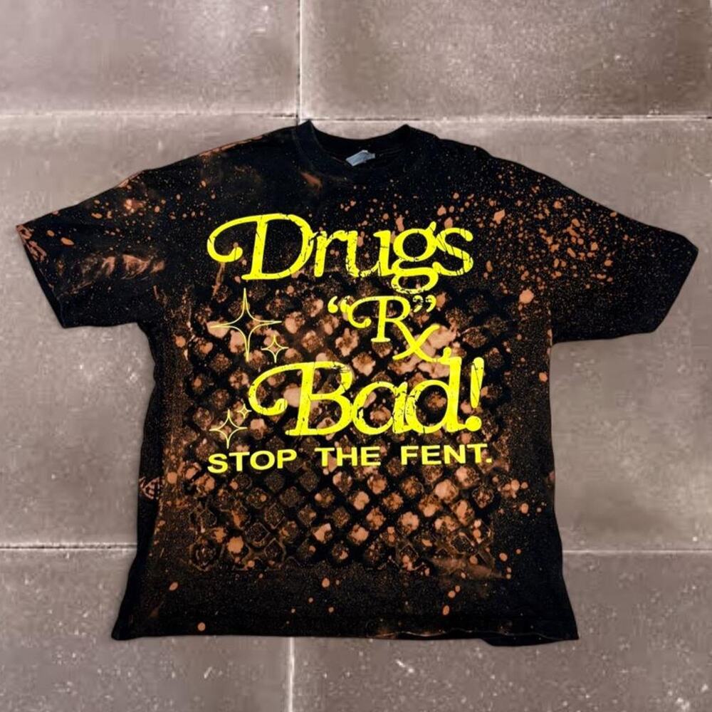 Vintage drugs r bad shirt